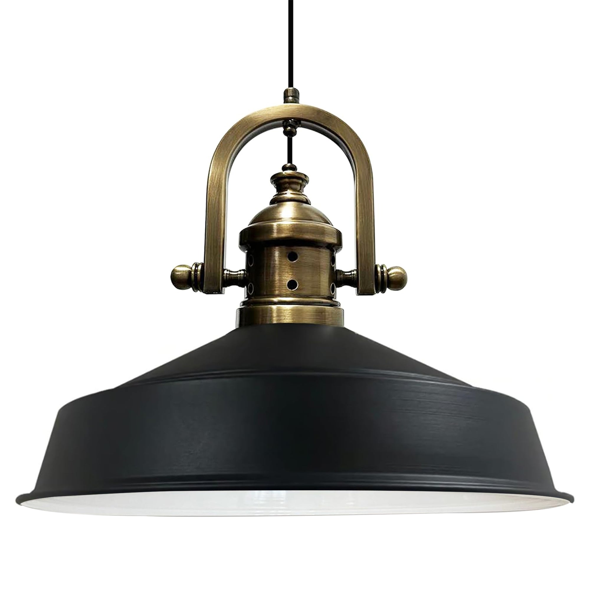 Bamyum Asletl-Finke Hängelampe Industrial Metall Vintage Pendelleuchte